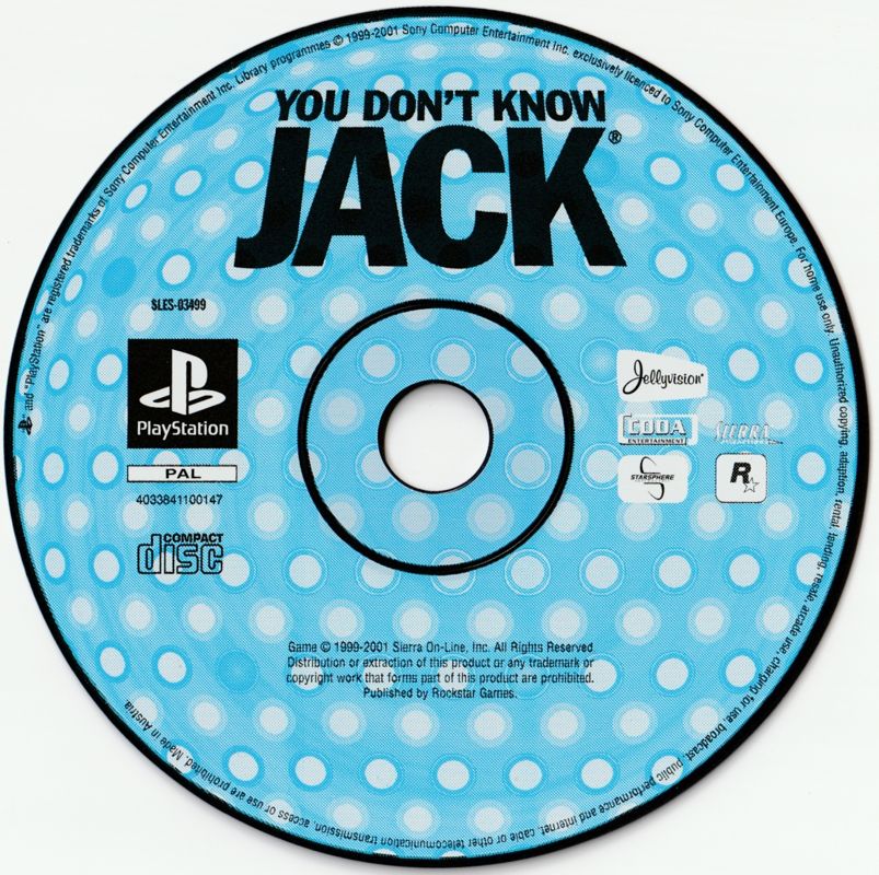 Media for You Don't Know Jack (PlayStation)