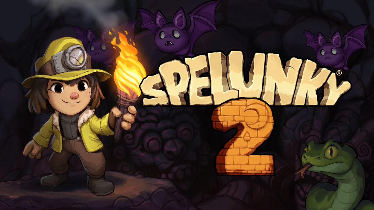 Front Cover for Spelunky 2 (Nintendo Switch) (download release)