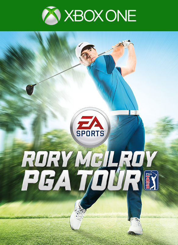 Front Cover for Rory McIlroy PGA Tour (Xbox One) (Download release): 1st version