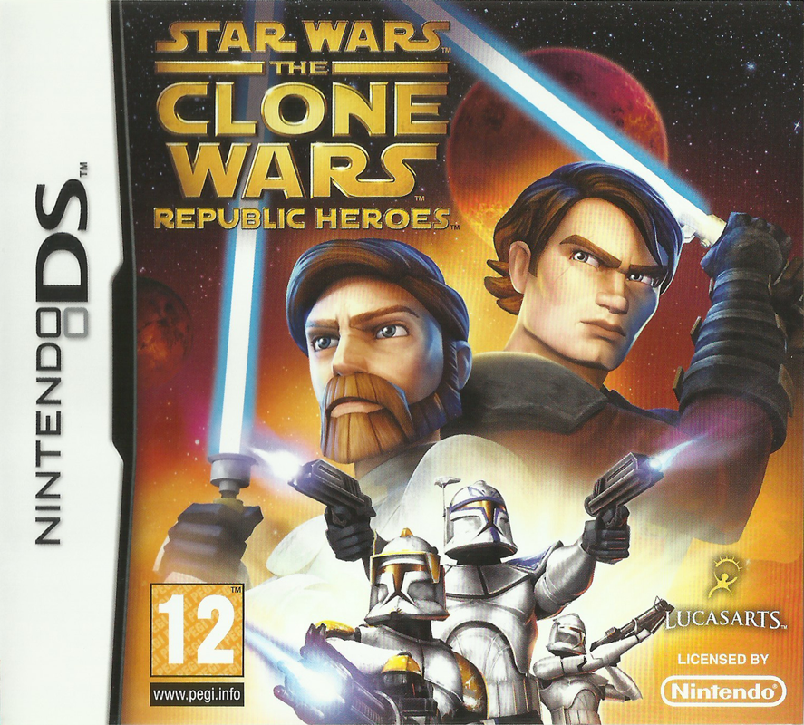 Star Wars: The Clone Wars - Republic Heroes box covers - MobyGames