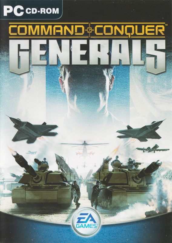 Front Cover for Command & Conquer: Generals (Windows)