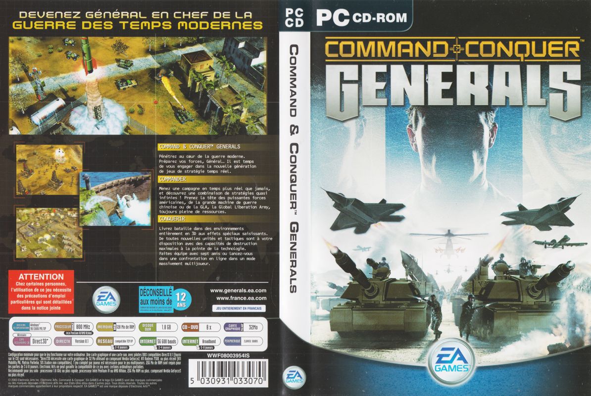 Full Cover for Command & Conquer: Generals (Windows)