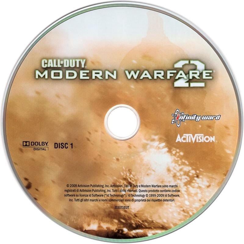 Media for Call of Duty: Modern Warfare 2 (Windows): Disc 1