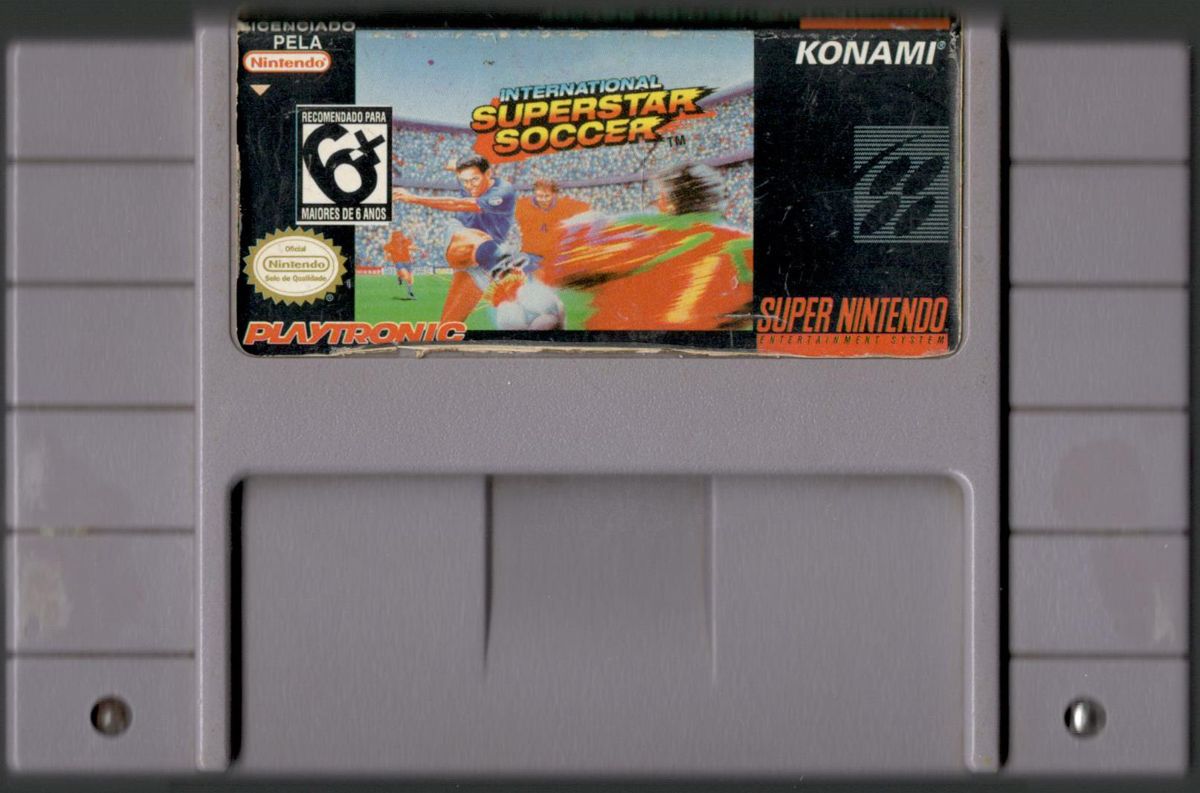 Media for International Superstar Soccer (SNES) (Playtronic release)