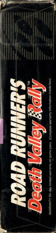 Spine/Sides for Road Runner's Death Valley Rally (SNES) (Majesco version): Right