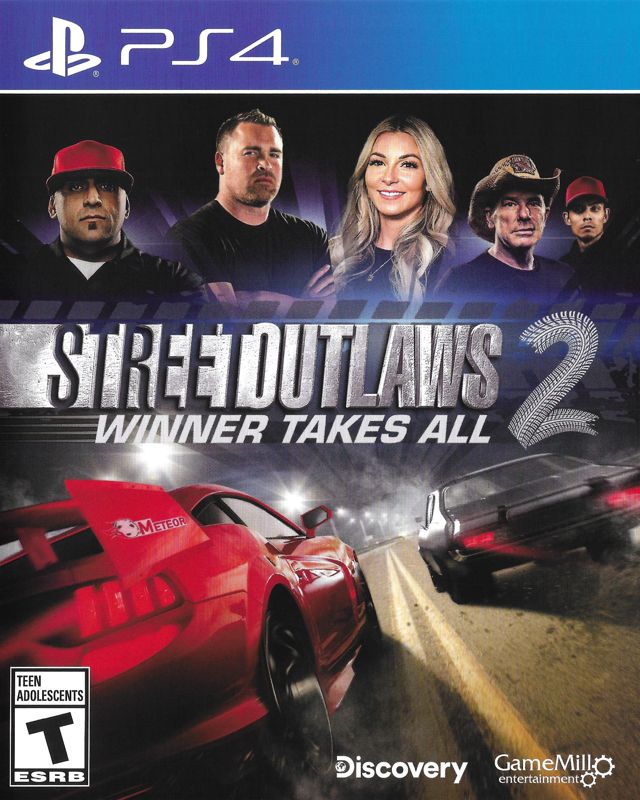 Front Cover for Street Outlaws 2: Winner Takes All (PlayStation 4)