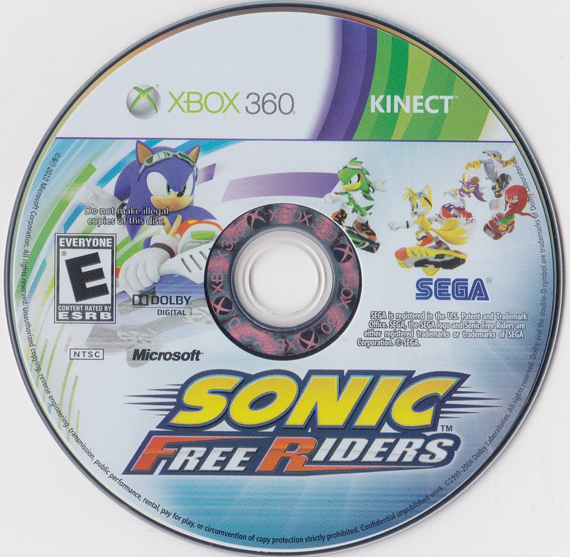 Media for Sonic: Free Riders (Xbox 360)