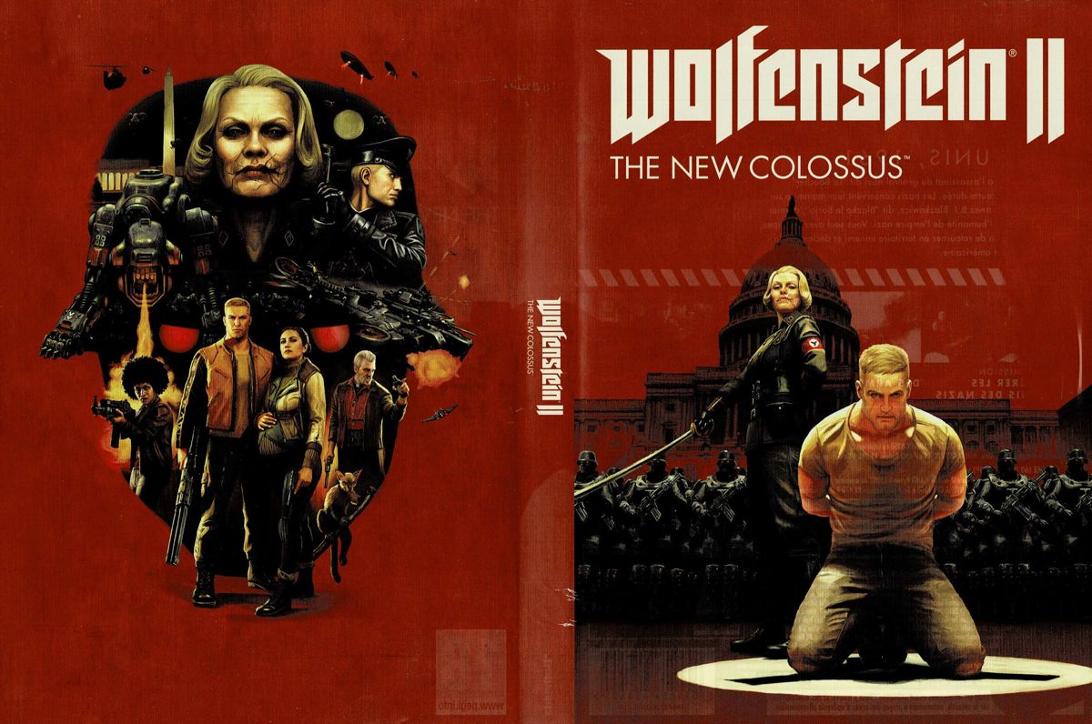 Inside Cover for Wolfenstein II: The New Colossus (Windows): Full Cover