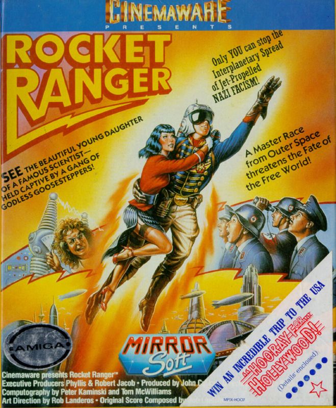 Front Cover for Rocket Ranger (Amiga)