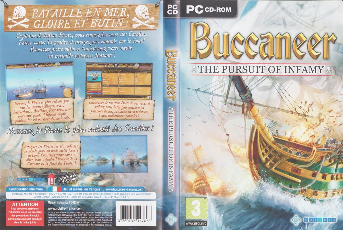 Full Cover for Buccaneer: The Pursuit of Infamy (Windows)