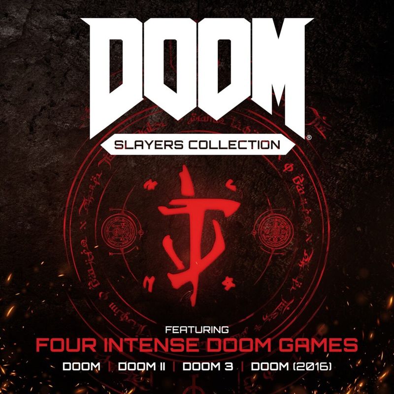 Front Cover for Doom: Slayers Collection (PlayStation 4) (download release)