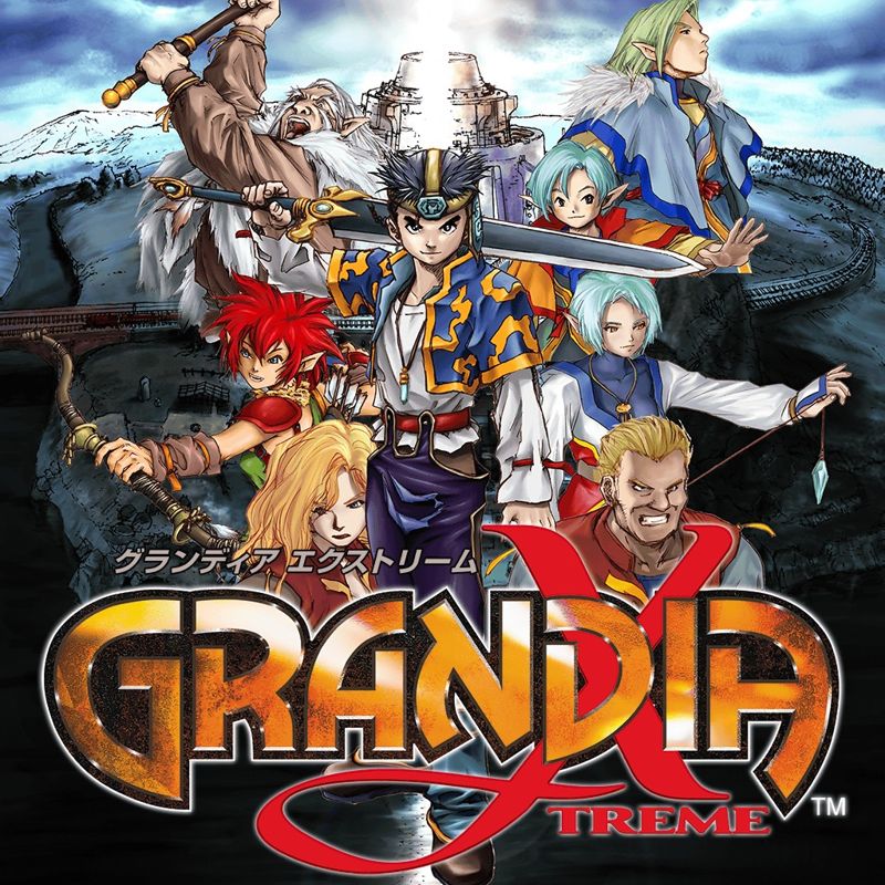 Front Cover for Grandia Xtreme (PlayStation 3) (download release (PS2 version))