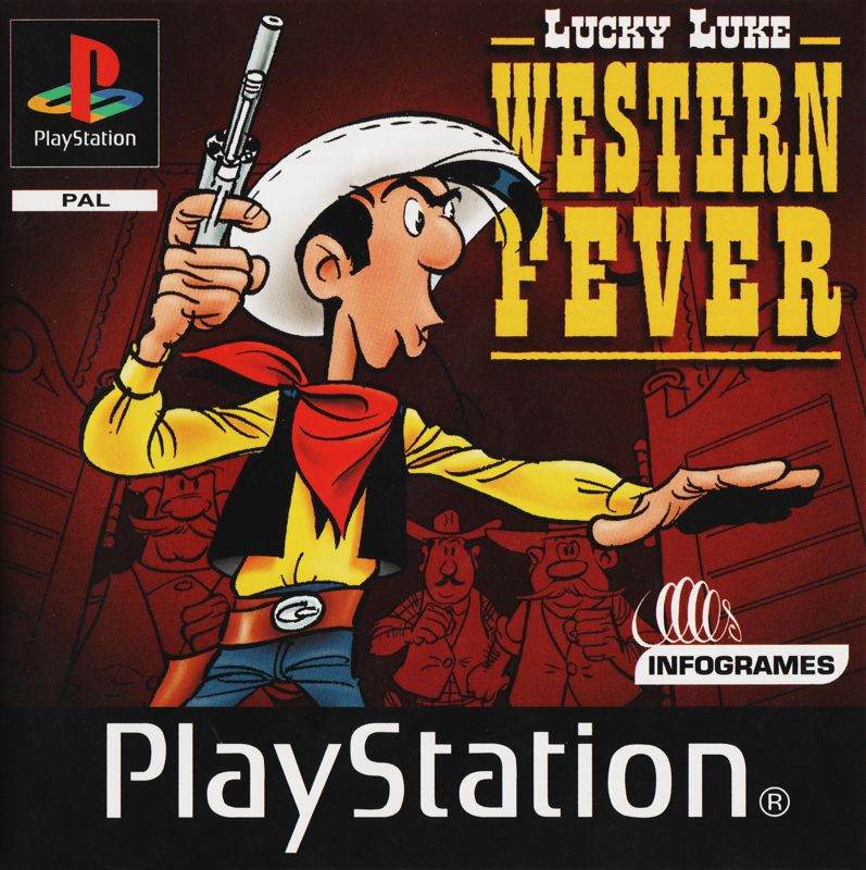 Manual for Lucky Luke: Western Fever (PlayStation): Front