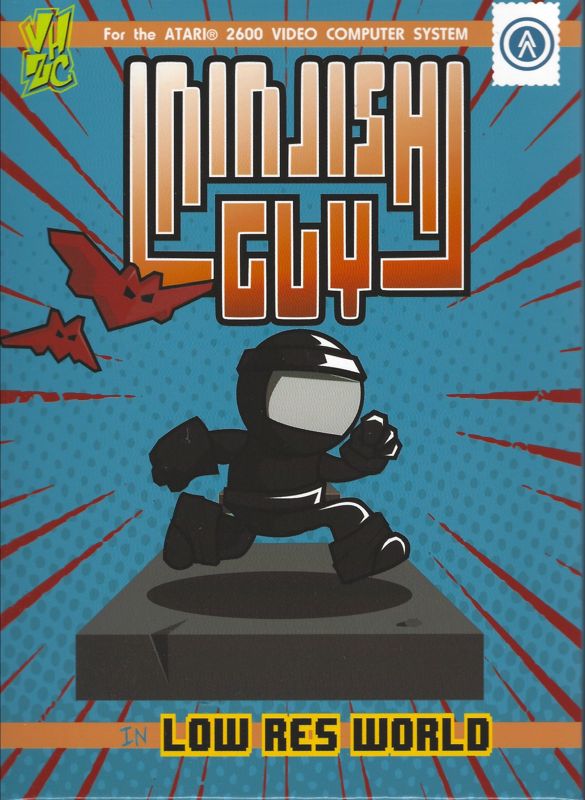 Front Cover for Ninjish Guy in Low Res World (Atari 2600) (mail order release)