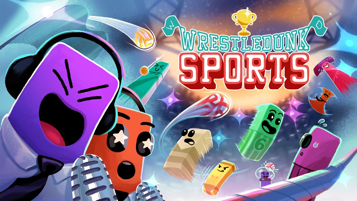 Front Cover for Wrestledunk Sports (Nintendo Switch) (download release)