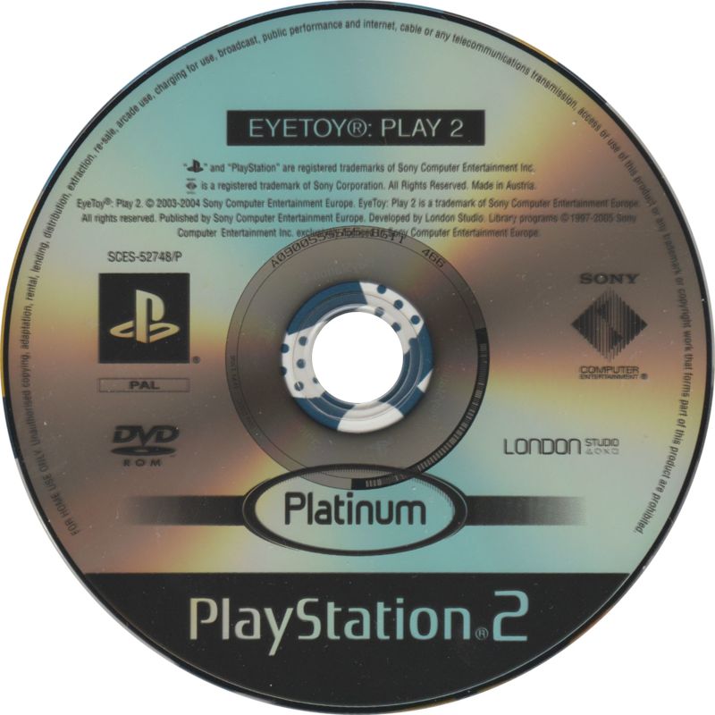 Media for EyeToy: Play 2 (PlayStation 2)