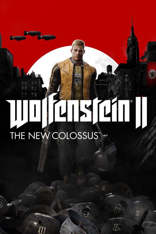 Front Cover for Wolfenstein II: The New Colossus (Windows Apps and Xbox One) (download release)