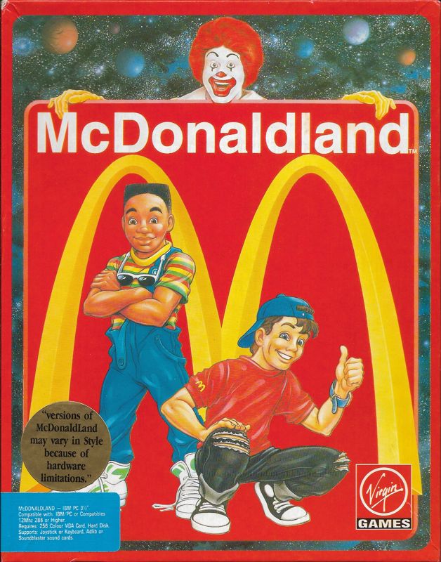 Front Cover for M.C. Kids (DOS)
