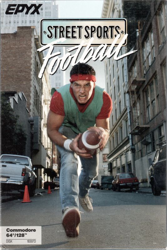 Front Cover for Street Sports Football (Commodore 64)