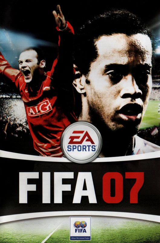 Manual for FIFA Soccer 07 (Windows): Front