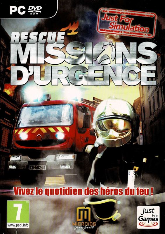 Front Cover for Rescue: Everyday Heroes (Windows) (Just for Simulation release)