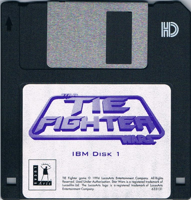 Media for Star Wars: TIE Fighter (DOS): Disk 1