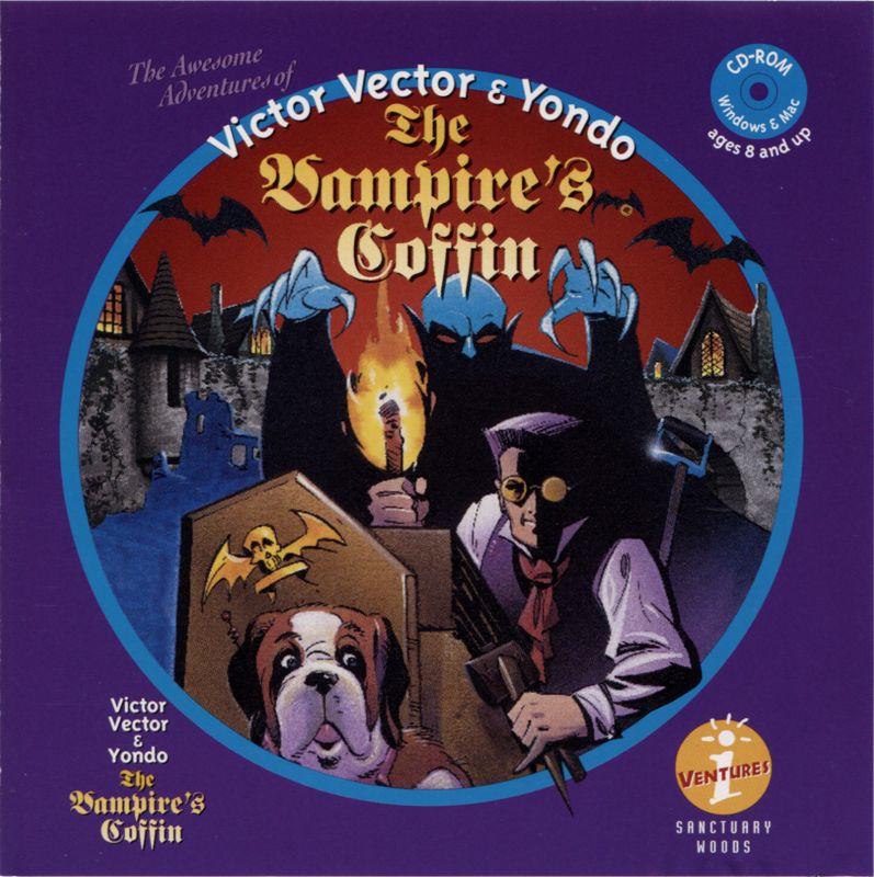 Other for The Awesome Adventures of Victor Vector & Yondo: The Vampire's Coffin (Macintosh and Windows 3.x): Jewel Case - Front