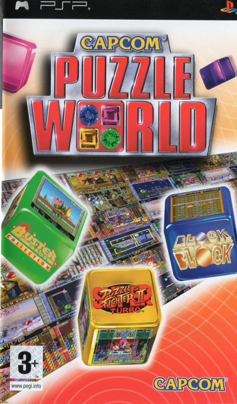 Front Cover for Capcom Puzzle World (PSP)