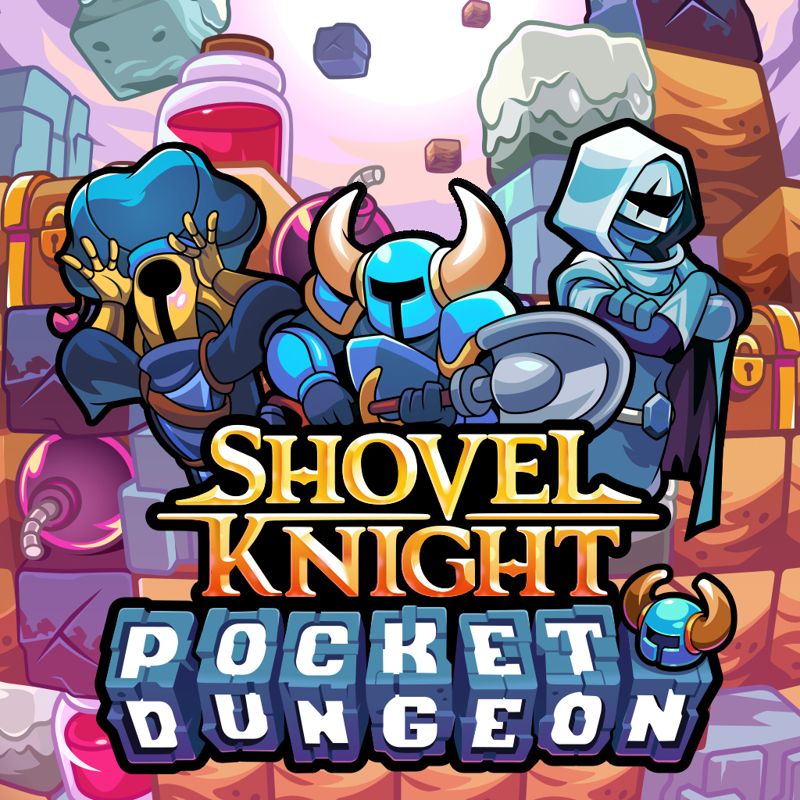 Front Cover for Shovel Knight: Pocket Dungeon (Nintendo Switch) (download release)