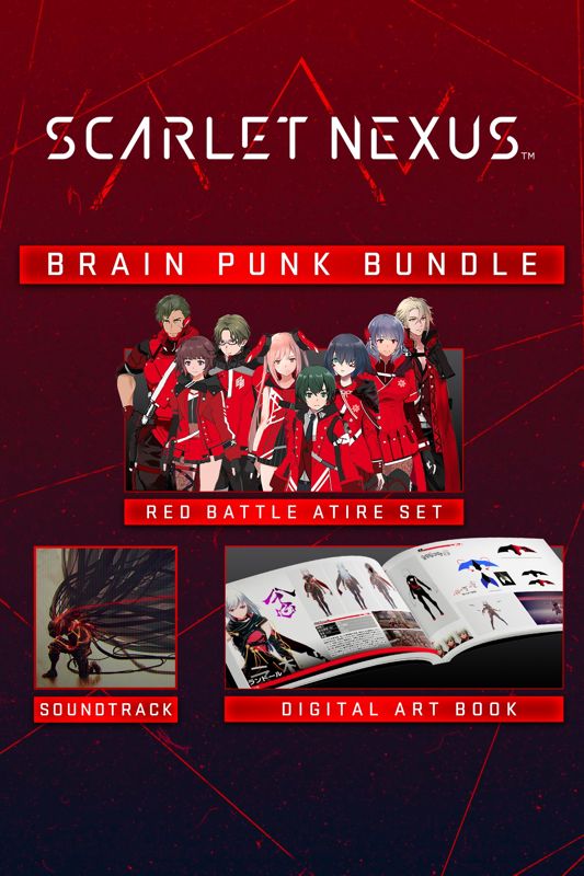 Front Cover for Scarlet Nexus: Brain Punk Bundle (Xbox One and Xbox Series) (download release)
