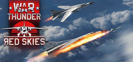 Front Cover for War Thunder (Linux and Macintosh and Windows) (Steam release): Яed Skies