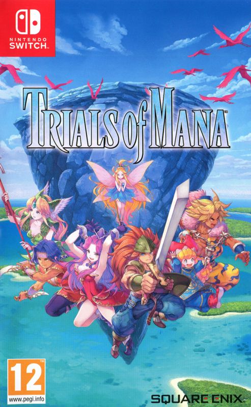Front Cover for Trials of Mana (Nintendo Switch)