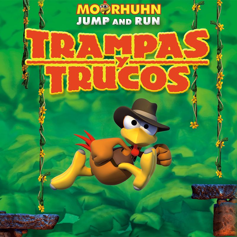 Front Cover for Moorhuhn: Jump and Run - Traps and Treasures (Nintendo Switch) (download release)