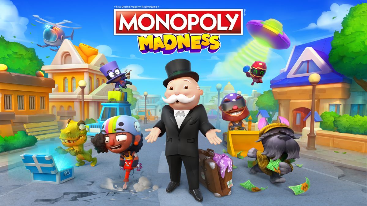 Front Cover for Monopoly Madness (Nintendo Switch) (download release)