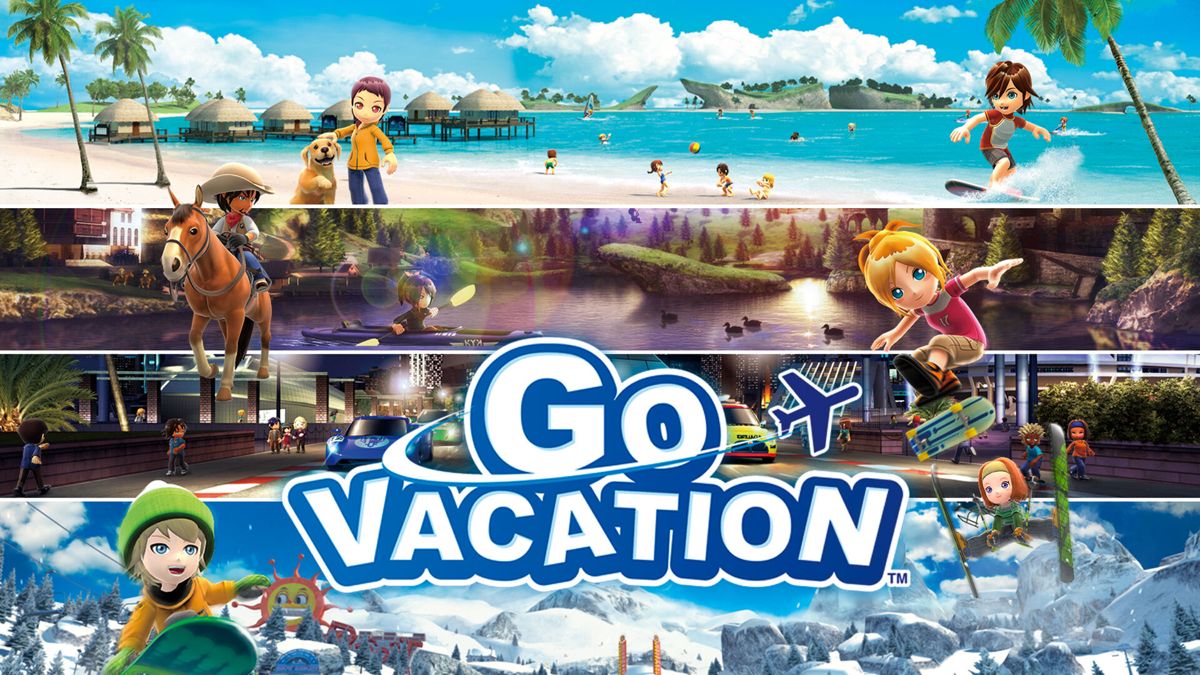 Front Cover for Go Vacation (Nintendo Switch) (download release)