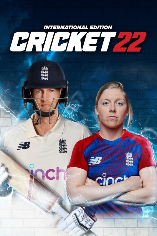 Front Cover for Official Games of the Ashes: Cricket 22 (Windows Apps and Xbox One and Xbox Series) (download release)