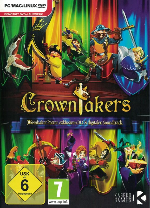 Front Cover for Crowntakers (Linux and Macintosh and Windows)