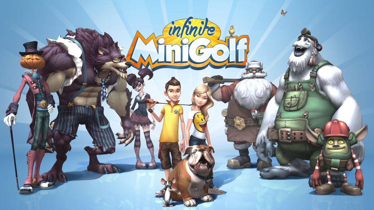 Front Cover for Infinite Minigolf (Nintendo Switch) (download release): 2nd version