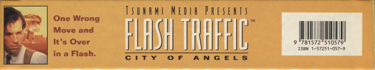 Spine/Sides for Flash Traffic: City of Angels (DOS): Front - Top