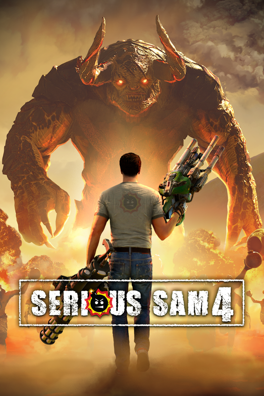 Front Cover for Serious Sam 4 (Windows Apps and Xbox Series)