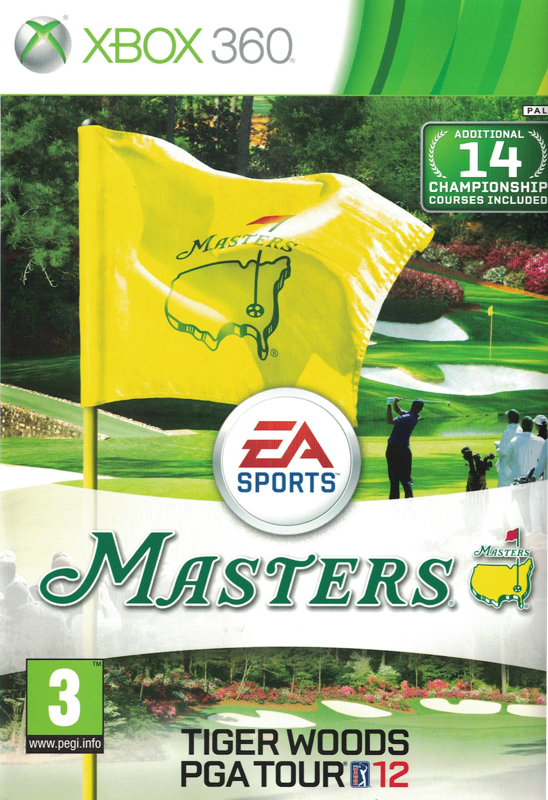 Front Cover for Tiger Woods PGA Tour 12: Masters (Xbox 360)