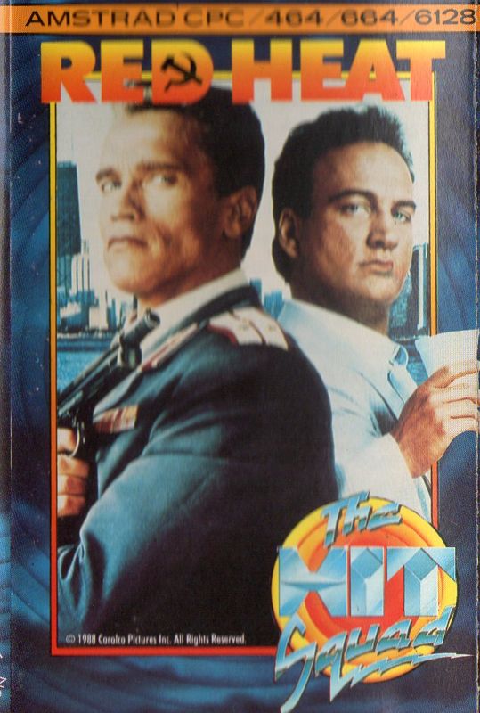 Front Cover for Red Heat (Amstrad CPC) (Hit Squad budget release)