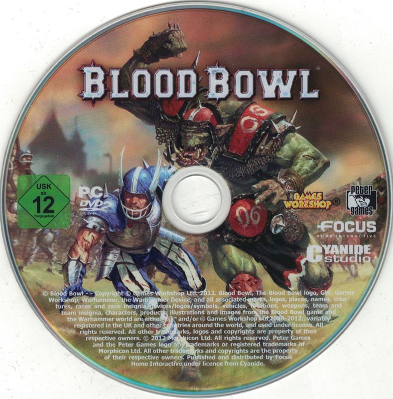 Media for Blood Bowl (Windows) (Peter Games release)