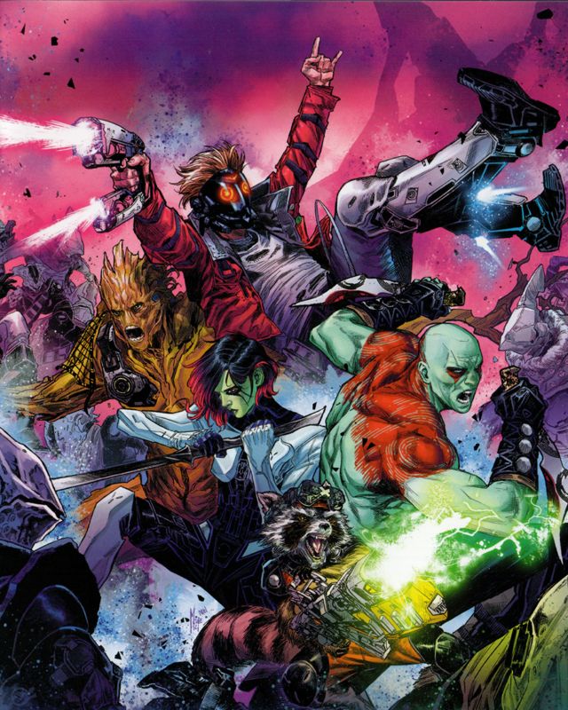 Inside Cover for Marvel Guardians of the Galaxy (PlayStation 4): Right