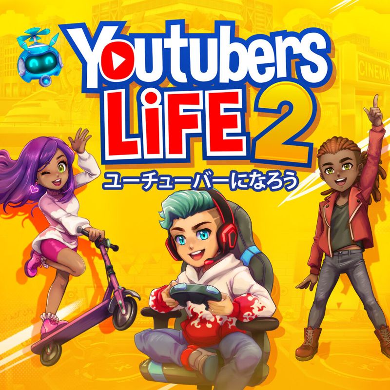 Front Cover for Youtubers Life 2 (Nintendo Switch) (download release)