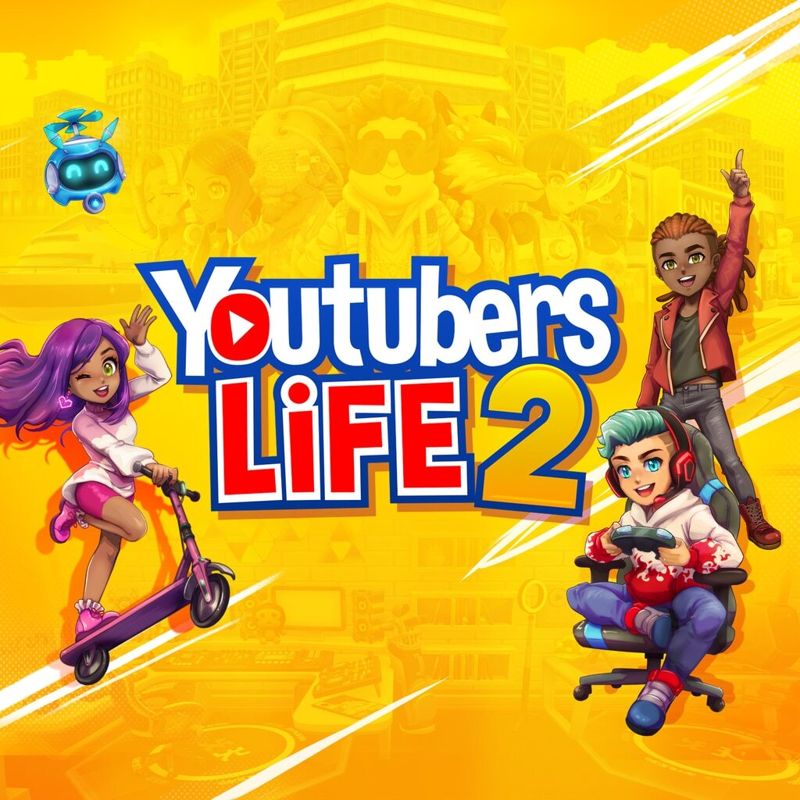 Front Cover for Youtubers Life 2 (PlayStation 4) (download release)