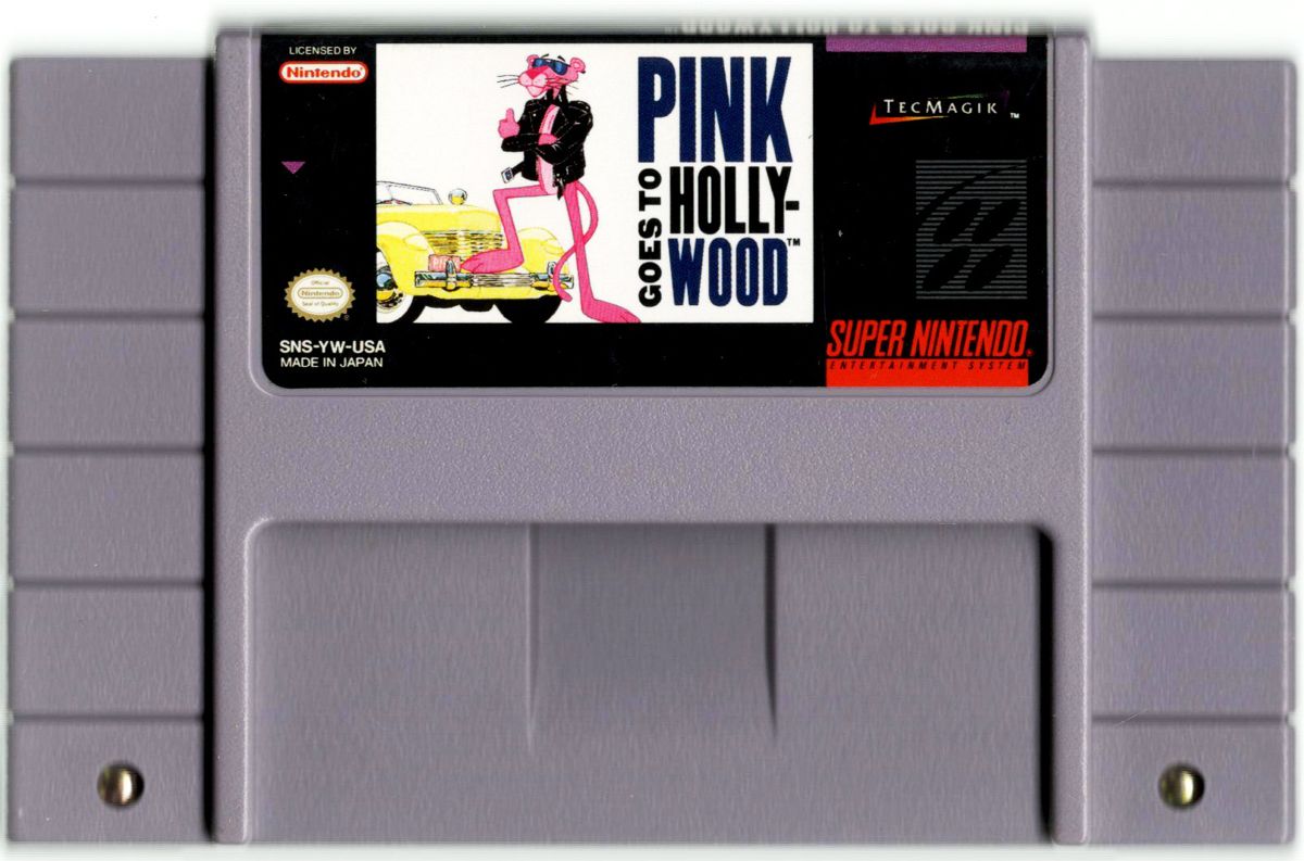 Media for Pink Goes to Hollywood (SNES)