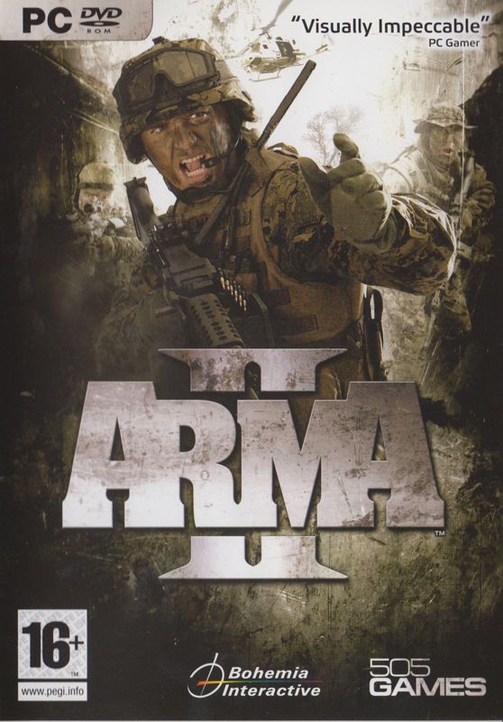 Front Cover for Arma II (Windows) (English language version with localized quickstart manual)