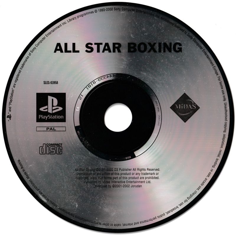 Media for Boxing (PlayStation)