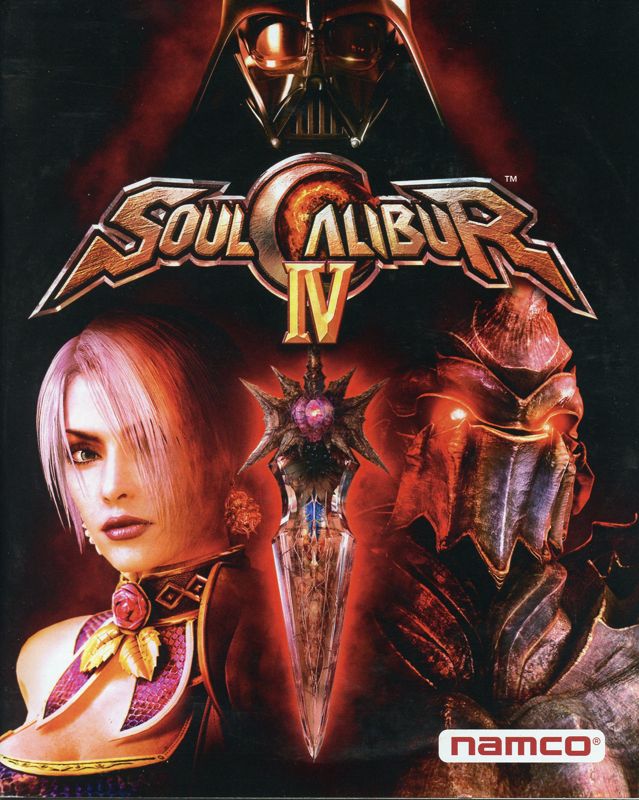 Manual for SoulCalibur IV (PlayStation 3): Front